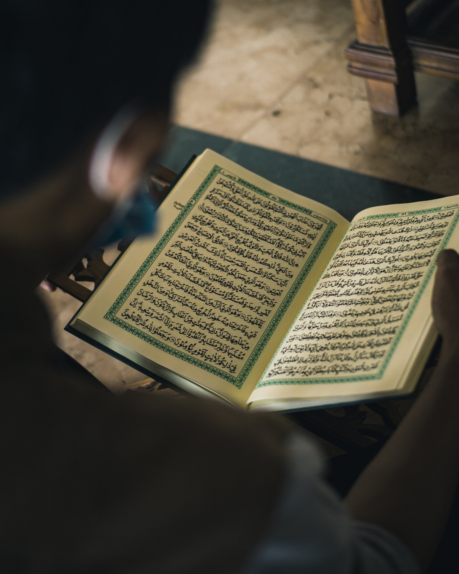 An Open Koran Book