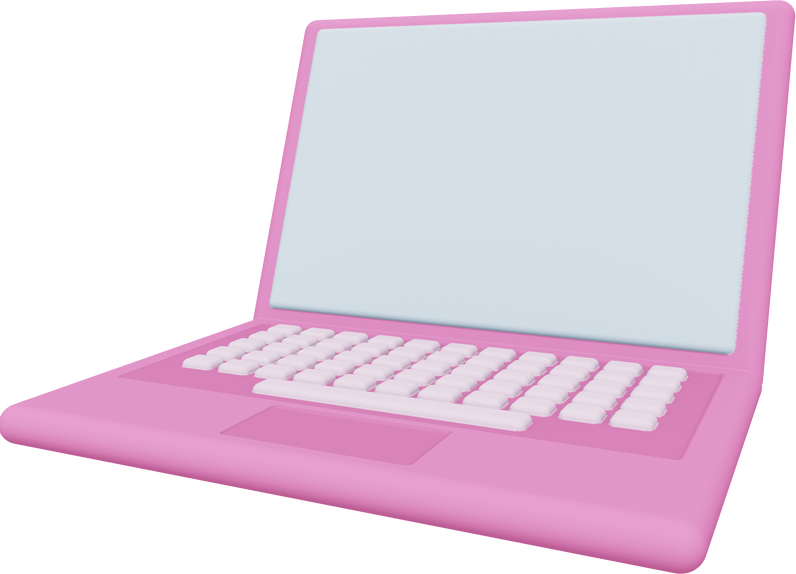 3D Laptop Icon